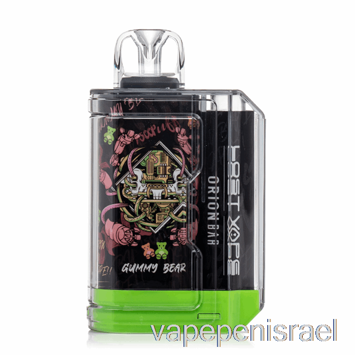 חד פעמי Vape Israel Lost Vape Orion בר 7500 דוב גומי חד פעמי